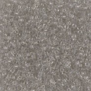 Miyuki delica beads 15/0 - Transparent gray mist DBS-1111
